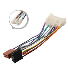 Improved Reliable For Toyota Car Radio Harness Adapter For ISO Connector