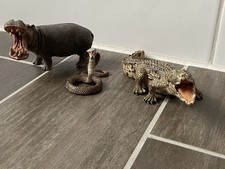 Schleich Alligator, Nilpferd