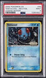 Tentacool 66/92 EX Legend Maker Reverse Holo
