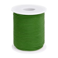 0.08 Inch x 31 Yards Nylon String Bracelet String Braided Nylon Green