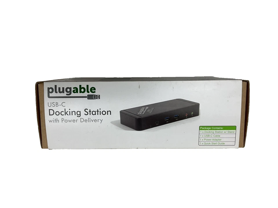 Estación de Acoplamiento de Monitor Único Enchufable con Entrega de Energía - USB-C a HDMI Foto 2 de 4