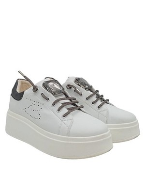 TOSCA BLU Schnürsneaker Damen Sneaker Gr. DE 39 weiß Casual-Look