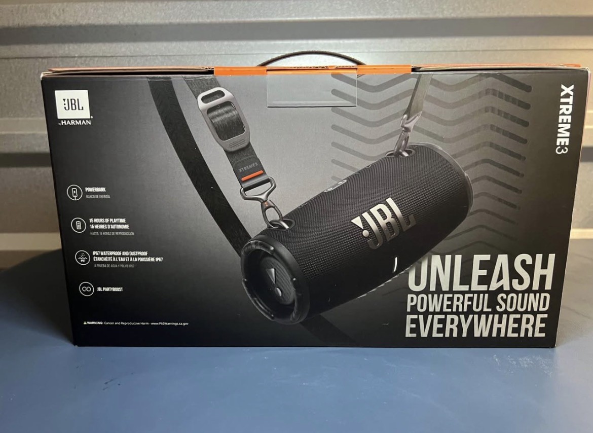 JBL Xtreme 3 Portable Bluetooth Speaker - Black for sale online | eBay