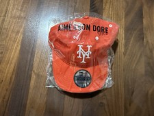 Aime Leon Dore ALD New Era Orange NY Mets Souvenir Ballpark Hat Baseball Cap NWT