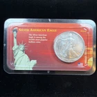 1991 Silver American Eagle $1 Uncirculated Littleton Package 85