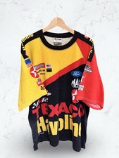 Vintage Chase Authentic Pit Crew T-Shirt, Men&rsquo;s XL, Red/Yellow/Black, USA Made