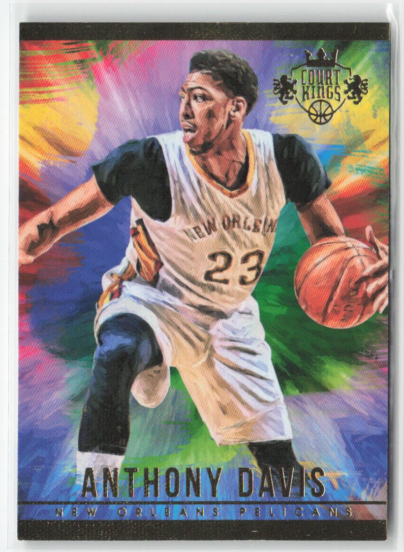 Anthony Davis 2015-16 Panini Court Kings Aurora #8 New Orleans Pelicans SSP