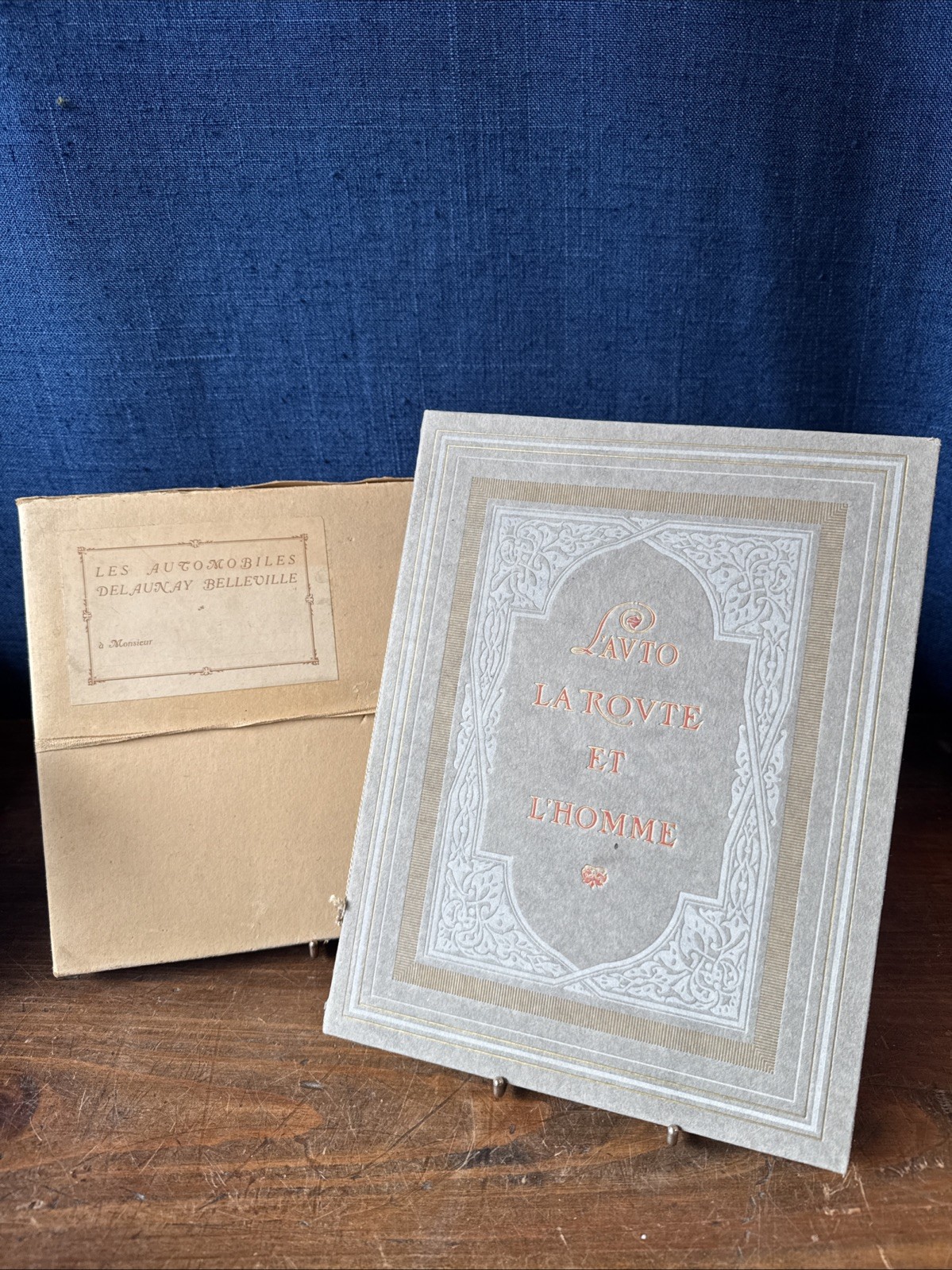 Brochure L'auto La Route Et L'Homme Tome 1 Delaunay Belleville 1917 original
