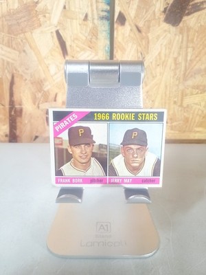 1966 Topps Pirates Rookies - Frank Bork/Jerry May Rookie Pittsburgh Pirates #123