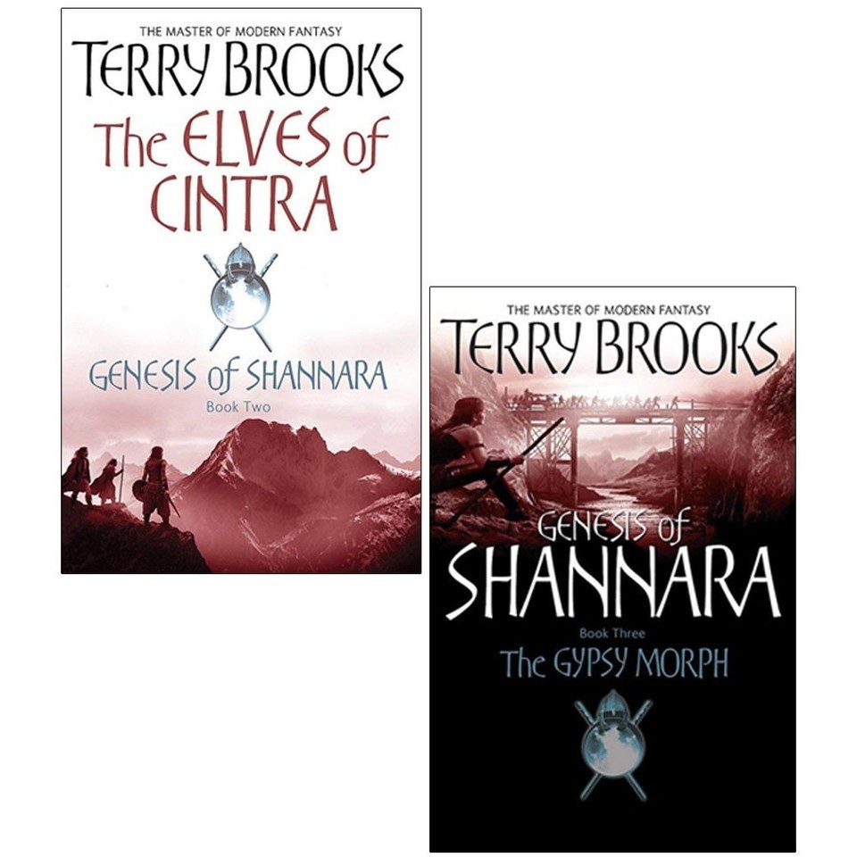 Genesis of Shannara Series Terry Brooks 2 Books Collection Set The Gypsy Morph