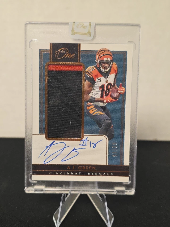 Panini One A.J. 2019 Parche Verde Automático Bronce/15 #68 Sellado 🔥🔥 Foto 2 de 4