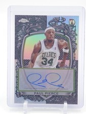 PAUL PIERCE 2025-26 TOPPS CHROME SIGNATURE STYLE AUTO REFRACTOR CELTICS Q6196