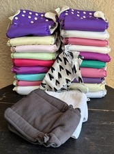 BumGenius Cloth Diapers One Size Solid Colors Mixed EUC Nighttime Wet Bag