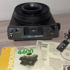 Kodak Carousel 4600 Slide Projector with Remote Vintage