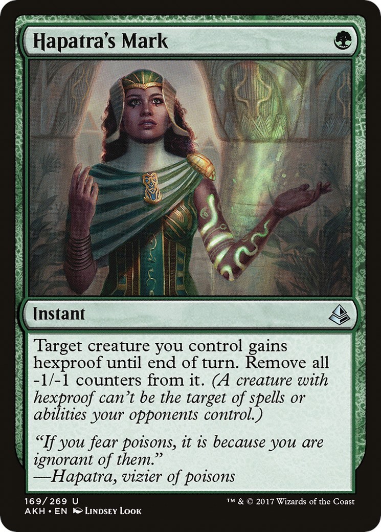 Hapatra's Mark - Amonkhet - 169 Uncommon Magic NM