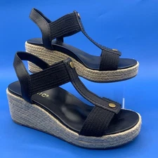 Vionic Calera Women's Espadrille Comfort Wedge Sandal Size 6