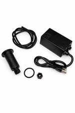 Garbage Disposal Air Switch Kit Single Outlet Sink Top BLACK Stainless Steel