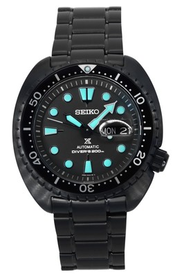 Seiko Prospex Black Dial Automatic Diver's Stainless Steel Men's Watch SRPK43K1