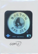 1990 Upper Deck Team Logo Hologram Inserts Boston Red Sox #BOS 0f6