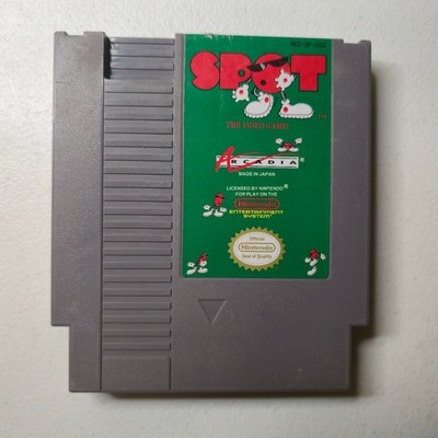 Spot NES Nintendo Entertainment System Video Game Classic Arcade