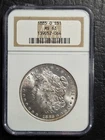 Beautiful 1885 O Morgan Silver Dollar NGC Graded MS 63