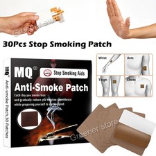 30 Pieces Anti Smoke Patches Natural Herbal Nicotine Patch Stop Smoking Support