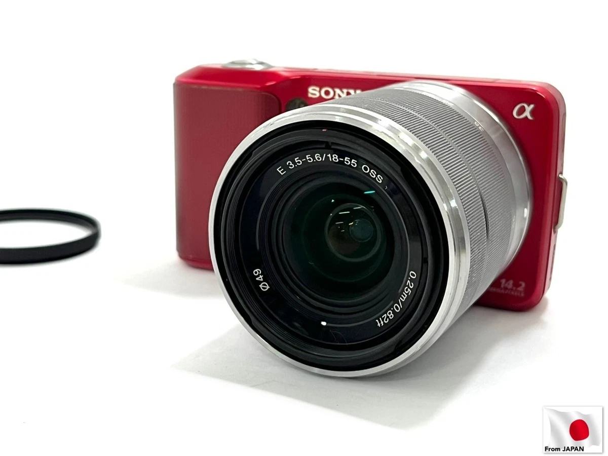 【E2205】 SONY α NEX-3 / 18-55 3.5-5.6 レッド Sony Alpha Nex-3 Digital Cameras for Sale - Shop New & Used