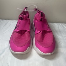 Nike Flex Runner 3 Kids' Slip-On Shoes, Pink, Size 1Y