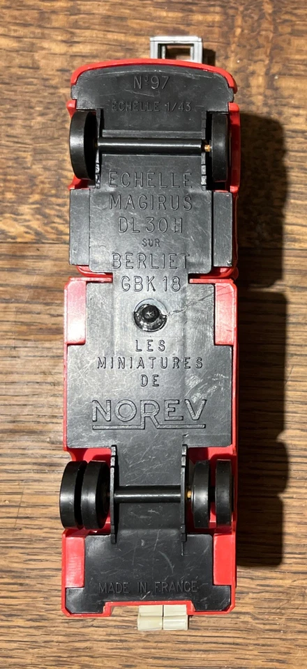 Camion de pompier Norev Nº97 - Photo 2/4