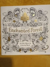 Enchanted Forest: An Inky Quest and Coloring book (Activity Books, Mindfulne...