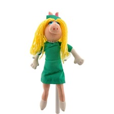 Jim Henson 2003 Sababa Toys The Muppet MISS PIGGY Nurse Vet Plush Collectable