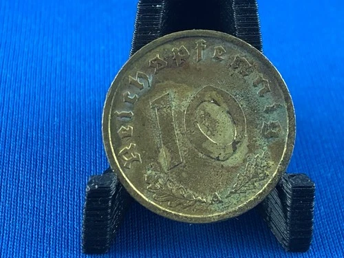 1939 Germany 10 Reichspfennig — photo from another recent sale
