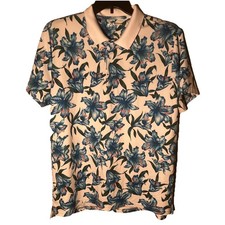 Bonobos Golf Polo Shirt Mens XL Slim Fit Floral Performance Stretch Flowers