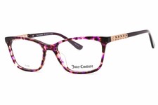 Juicy Couture JU249 0YJM 00 Violet Havana 53mm Eyeglasses New Authentic