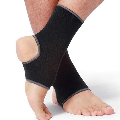 NEOTech Care Ankle Support Sleeve (1 Pair) - Open Heel, Light, Elastic & Brea...