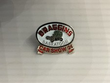 Draggins Saskatoon Car Show # 24 Enamel Pin.