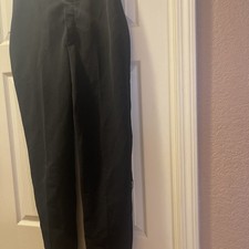 Vintage Roffe Womens Jett Stirrup Ski Pants Size 12 Black Stretch Wool Blend