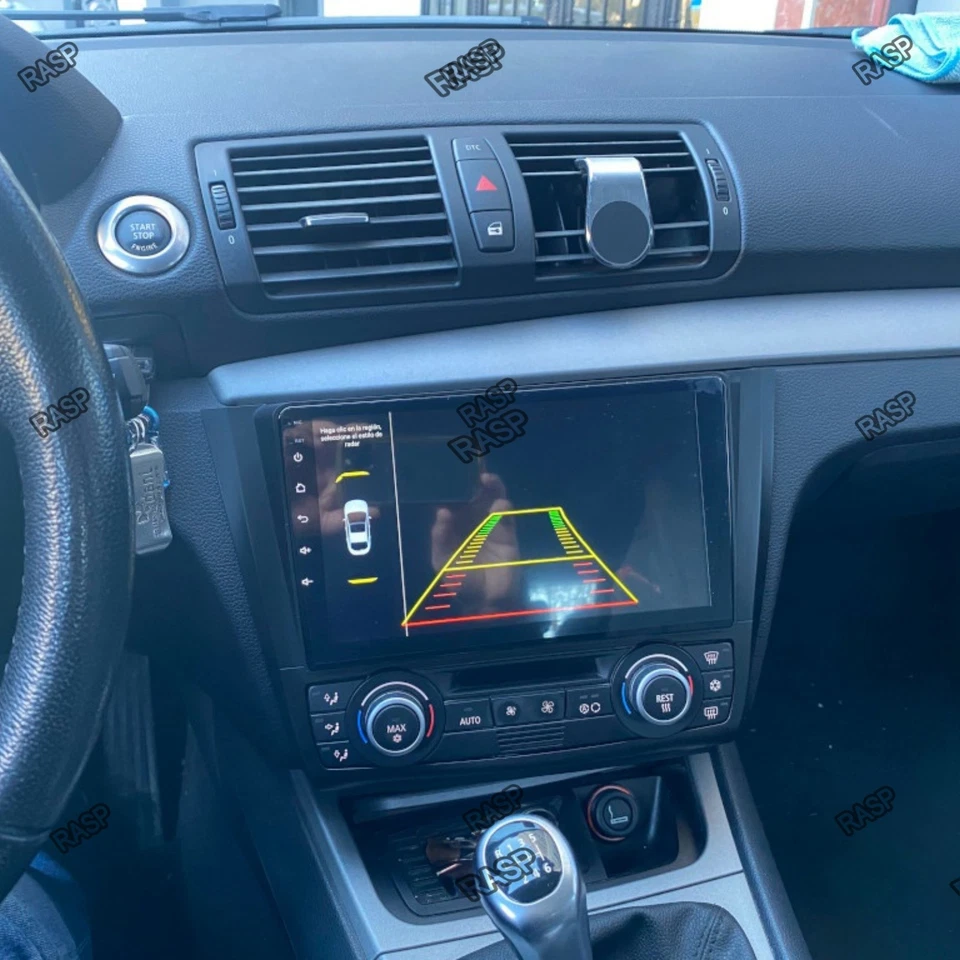 HEAD UNIT CARPLAY ANDROID15 FOR BMW 1 SERIES E88 E82 E81 E87 2004-11 SAT NAV 64G - image 2 of 4