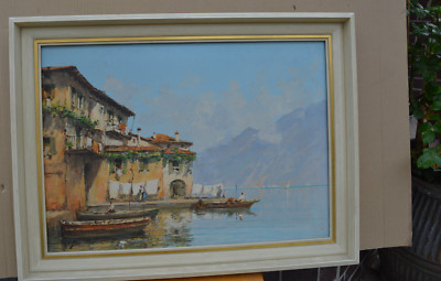 Roberto Iras Baldessari 1894 - 1965 Limone am Gardasee