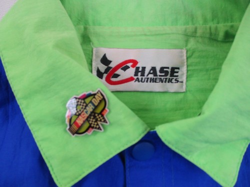 Vintage Jeff Gordon Dupont Rainbow Nascar Jacket Womens Large Chase Authentics - Picture 5 of 10