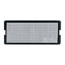 Letter Set 6004 for Trodat Do-It-Yourself Typo Printing Kit, 4mm Letters