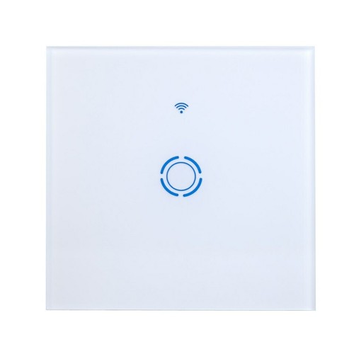 EU Wifi Light Switch Glass Panel Touch LED Light Switch for Smart Home Wireless - Picture 7 of 9