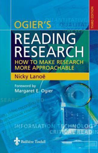 Ogier's Reading Research Lanoe Paperback Bailliere Tindall 9780702026706 3e