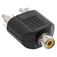 Inline® Audio Adapter, Cinch Buchse An 2X Cinch Stecker