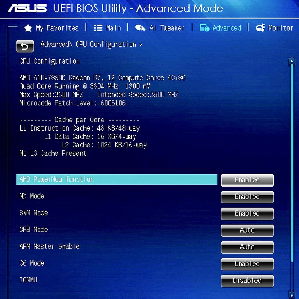 AMD A10-7860K, 3,6 GHz, APU, IGPU Radeon R7, AD786KYBI44JC, Socket FM2+, CPU - Imagen 3 de 4