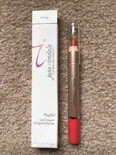 NIB $20 JANE IREDALE PlayOn SAUCY Lip Crayon 2.8g .10 oz Creamy Lip Liner Pencil