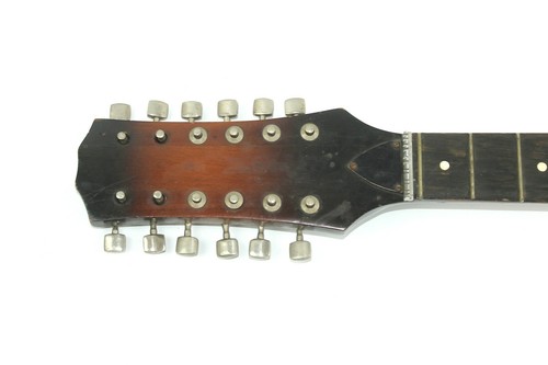 Vintage Soviet Electric guitar bass semi-acoustic guitar MARIYA 12 string - Picture 6 of 12