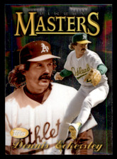 2021 Finest Dennis Eckersley  1997 Topps Masters  #97FM-DE Oak Athletics