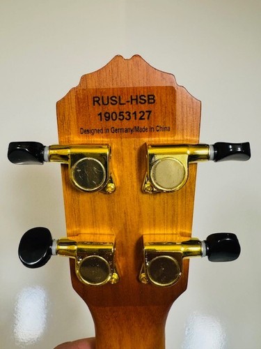 Ortega Saloon Series RUSL-HSB Archtop Concert A/E Ukulele Violino Sunburst - Foto 13 di 14