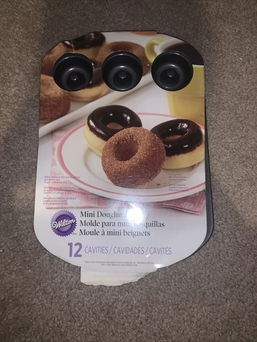 Wilton mini donut clearance pan